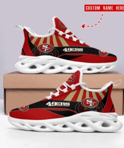 San Francisco 49ers Personalized Yezy Running Sneakers SPD450