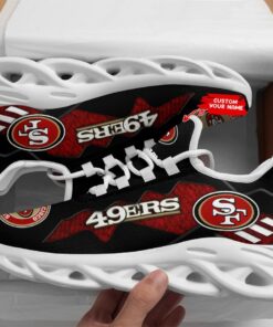 San Francisco 49ers Personalized Yezy Running Sneakers SPD485