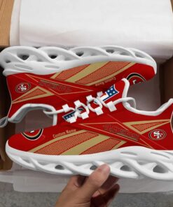 San Francisco 49ers Personalized Yezy Running Sneakers SPD540