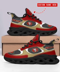 San Francisco 49ers Personalized Yezy Running Sneakers SPD559