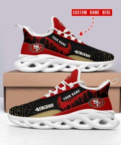 San Francisco 49ers Personalized Yezy Running Sneakers SPD584