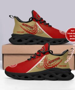 San Francisco 49ers Personalized Yezy Running Sneakers SPD622