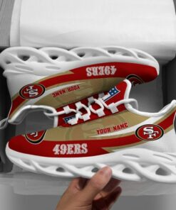 San Francisco 49ers Personalized Yezy Running Sneakers SPDMS811