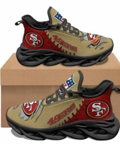 San Francisco 49ers Sneakers 3D Max Soul Shoes