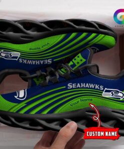 Seattle Seahawks Personalized Yezy Running Sneakers 186