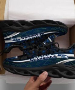 Seattle Seahawks Personalized Yezy Running Sneakers 80