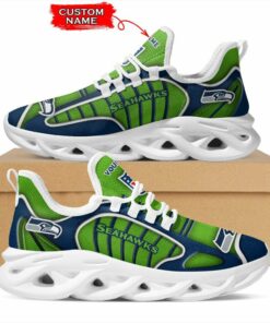 Seattle Seahawks Personalized Yezy Running Sneakers BG137