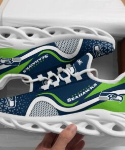 Seattle Seahawks Personalized Yezy Running Sneakers BG256