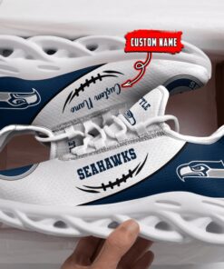 Seattle Seahawks Personalized Yezy Running Sneakers BG67