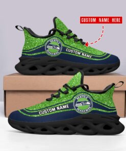 Seattle Seahawks Personalized Yezy Running Sneakers SPD372