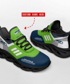 Seattle Seahawks Personalized Yezy Running Sneakers SPD511