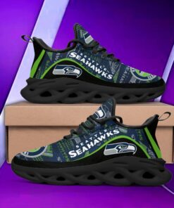 Seattle Seahawks Yezy Running Sneakers BG962