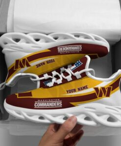 Washington Commanders Personalized Yezy Running Sneakers SPDMS815